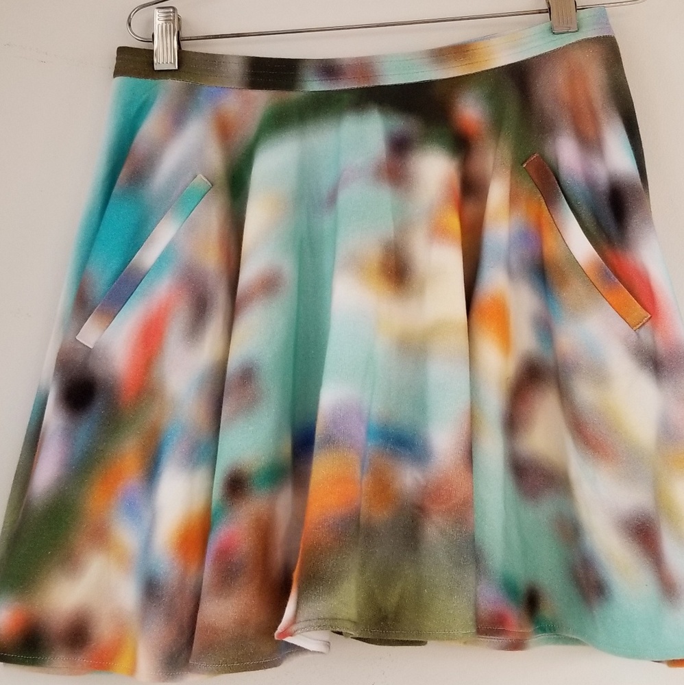 Designer circle skirt